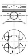 Поршень двс KOLBENSCHMIDT 41014620