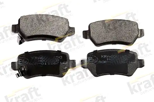 Комплект тормозных колодок дисковый тормоз KRAFT AUTOMOTIVE 6001650