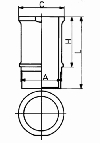 Гильза KOLBENSCHMIDT 89 584 110