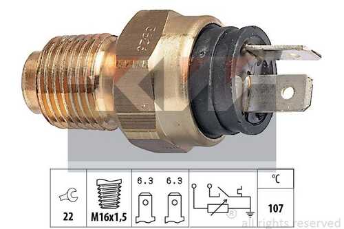 Датчик температуры охлаждающей жидкости made in italy - equivalent KW 530526