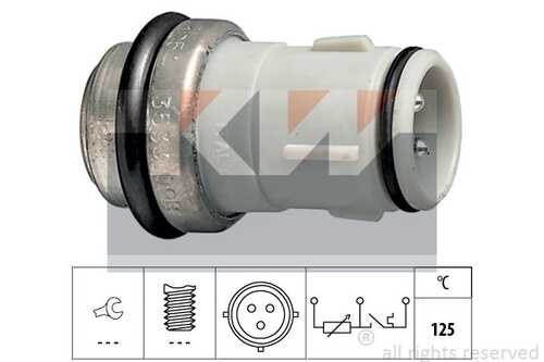 Датчик температуры охлаждающей жидкости made in italy - equivalent KW 530533