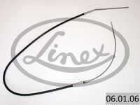 Трос стояночного тормоза LINEX 06.01.06