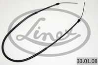 Трос стояночного тормоза LINEX 33.01.08