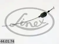 Трос стояночного тормоза центр toyota rav 4 all 5/00- 408мм LINEX 44.01.74