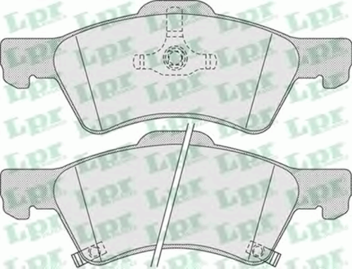 Тормозные колодки LPR 05P1006