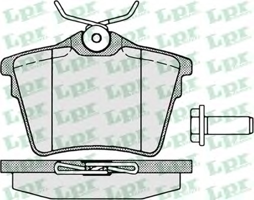 Тормозные колодки LPR 05P1195