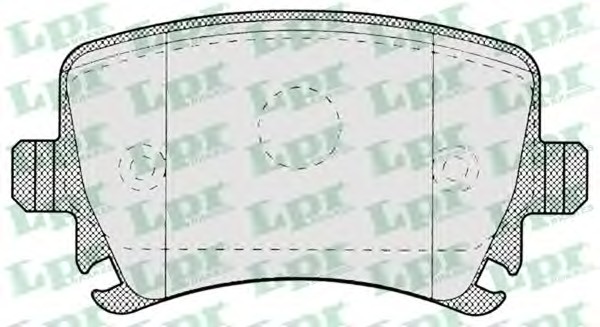 Тормозные колодки LPR 05P1219