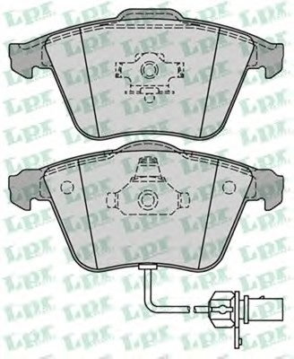 Тормозные колодки LPR 05P1239