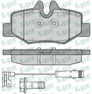 Тормозные колодки LPR 05P1246