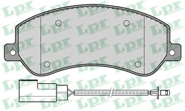 Тормозные колодки LPR 05P1260