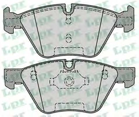 Тормозные колодки LPR 05P1271