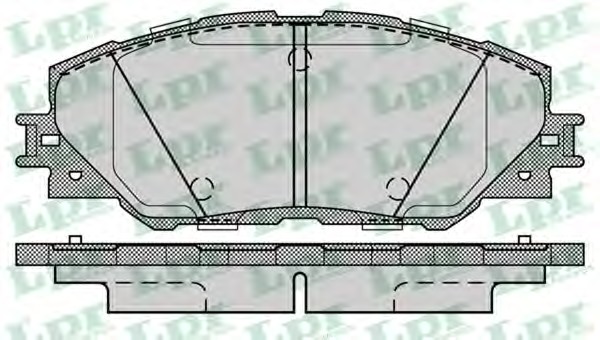 Тормозные колодки LPR 05P1282