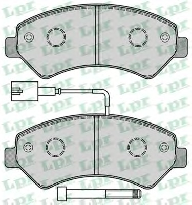Тормозные колодки LPR 05P1288