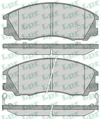Тормозные колодки LPR 05P1291