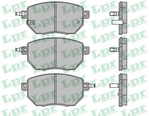Тормозные колодки LPR 05P1342