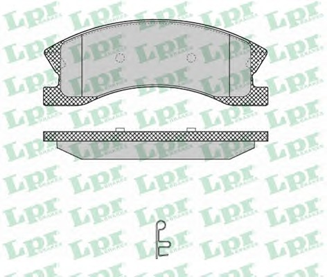 Тормозные колодки LPR 05P1365