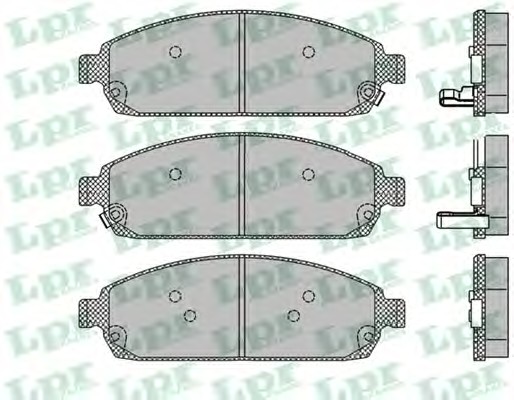Тормозные колодки LPR 05P1403