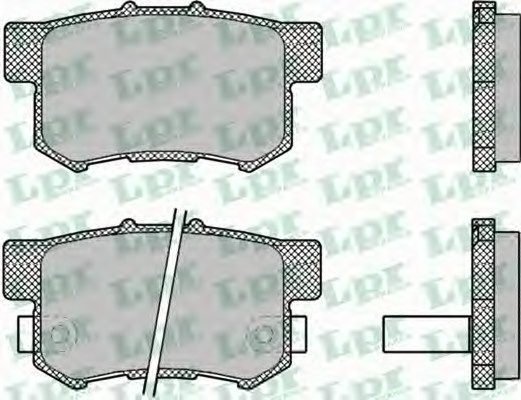 Тормозные колодки LPR 05P1423