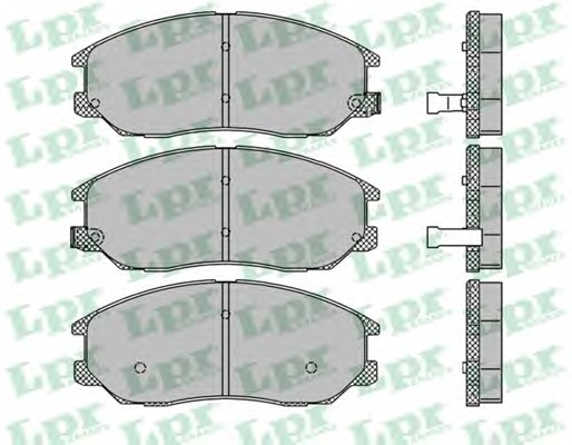 Тормозные колодки LPR 05P1448