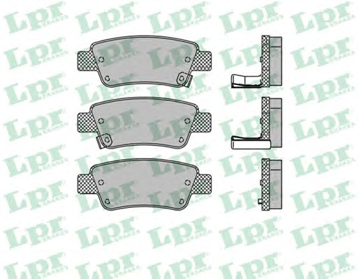 Тормозные колодки LPR 05P1455