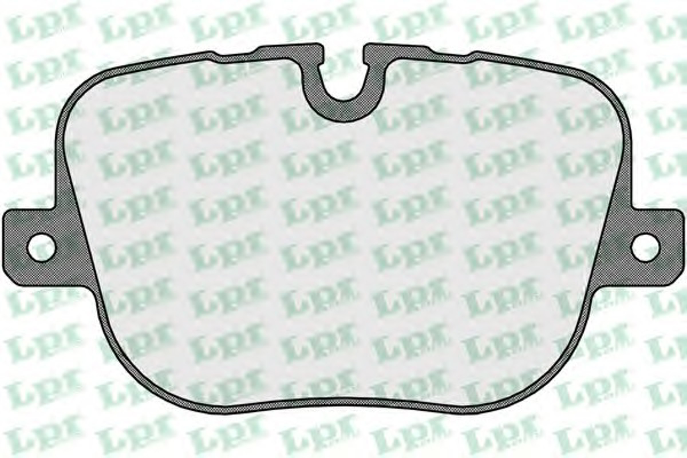 Колодки тормозные задние range rover iii 4.4 d/5.0 range rover sport i 5.0 2009-2013 LPR 05P1652