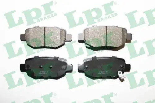Колодки тормозные дисковые lpr LPR 05P2011
