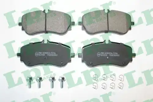 Колодки тормозные дисковые lpr LPR 05P2022