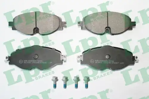 Колодки тормозные дисковые lpr LPR 05P2067