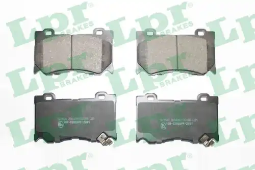 Колодки тормозные дисковые lpr LPR 05P2086