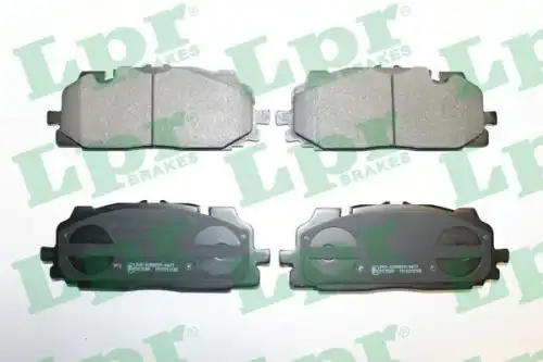 Колодки тормозные дисковые lpr LPR 05P2102
