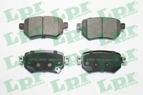 Колодки тормозные дисковые lpr LPR 05P2109