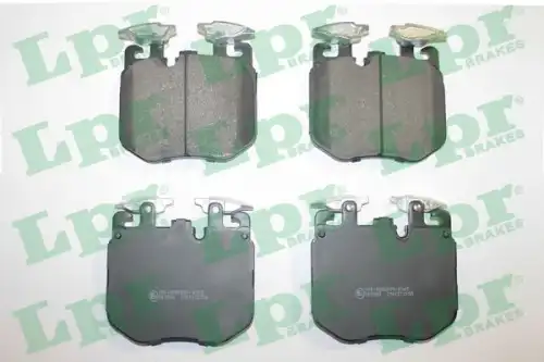 05p2158 колодки тормозные bmw 5 g30/ x5 g05/ 7 g11/g12 13- передние LPR 05P2158