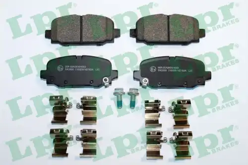 Колодки тормозные дисковые lpr LPR 05P2183