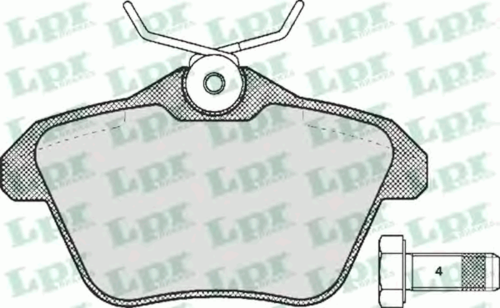 Тормозные колодки LPR 05P298