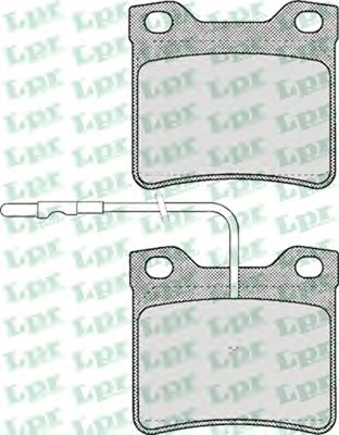 Тормозные колодки LPR 05P330