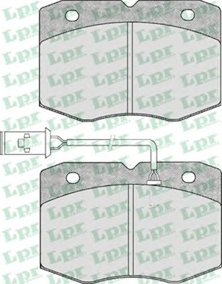 Тормозные колодки LPR 05P388