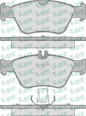 Тормозные колодки LPR 05P409