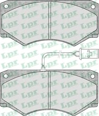 Тормозные колодки LPR 05P499