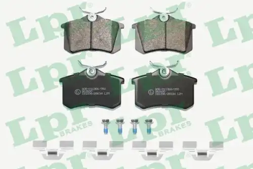 Колодки тормозные дисковые lpr LPR 05P634K