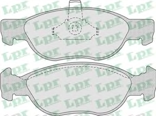 Тормозные колодки LPR 05P740