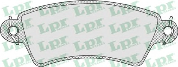 Тормозные колодки LPR 05P766