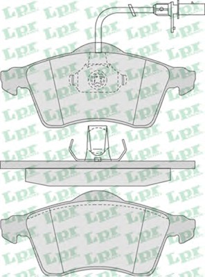 Тормозные колодки LPR 05P787