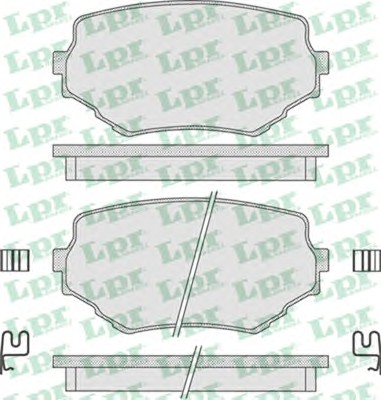 Тормозные колодки LPR 05P798