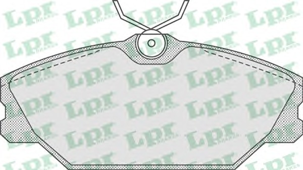 Тормозные колодки LPR 05P816