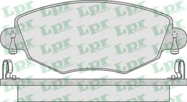 Тормозные колодки LPR 05P865