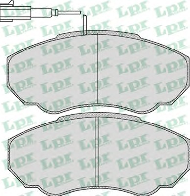 Тормозные колодки LPR 05P966