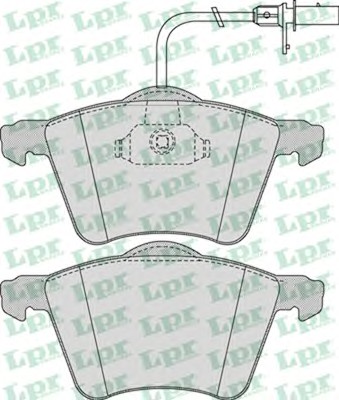 Тормозные колодки LPR 05P982