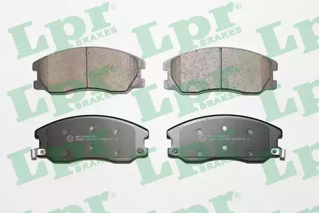 Колодки тормозные дисковые LPR 05P1322