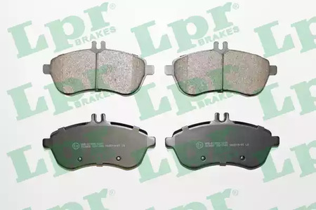 Колодки тормозные дисковые LPR 05P1340