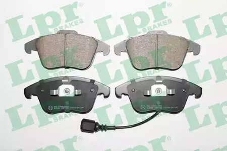 Колодки тормозные дисковые LPR 05P1392